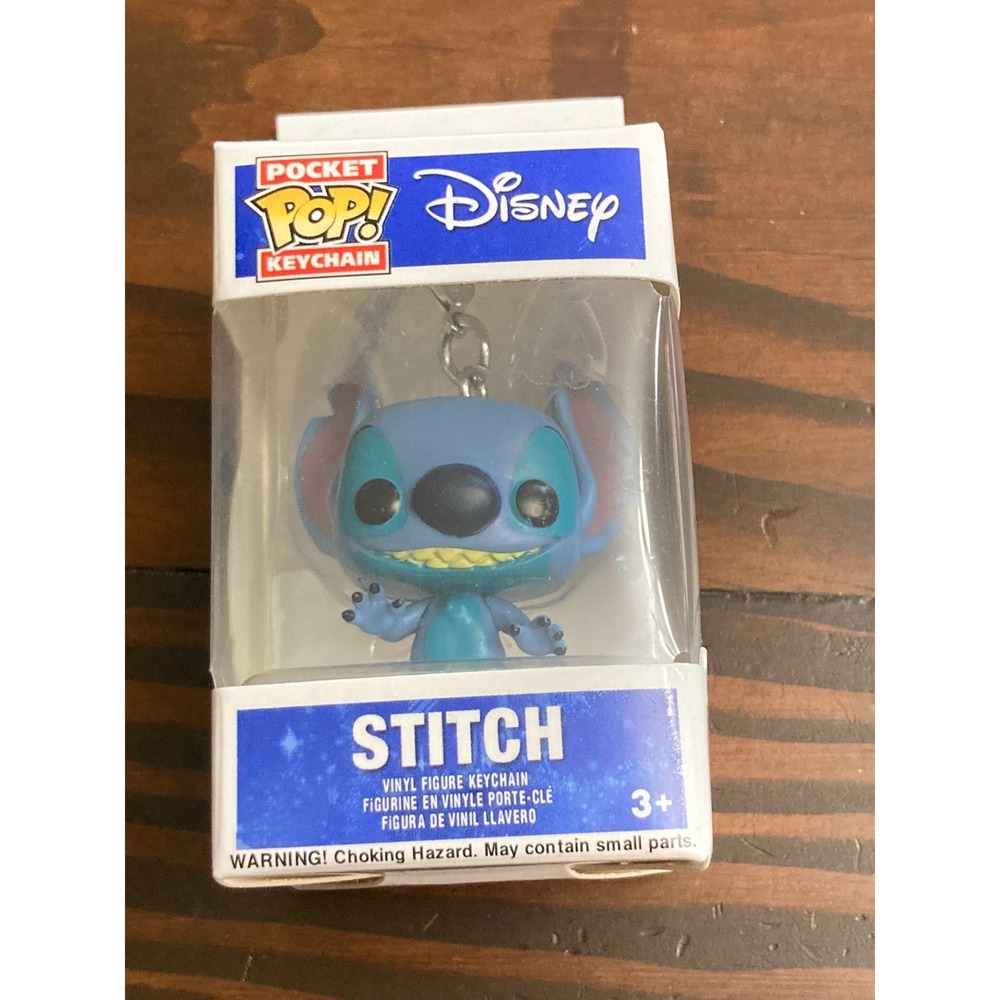 Disney Funko Pop Pocket Keychain Stitch Vinyl Figure Collectible - New In Box
